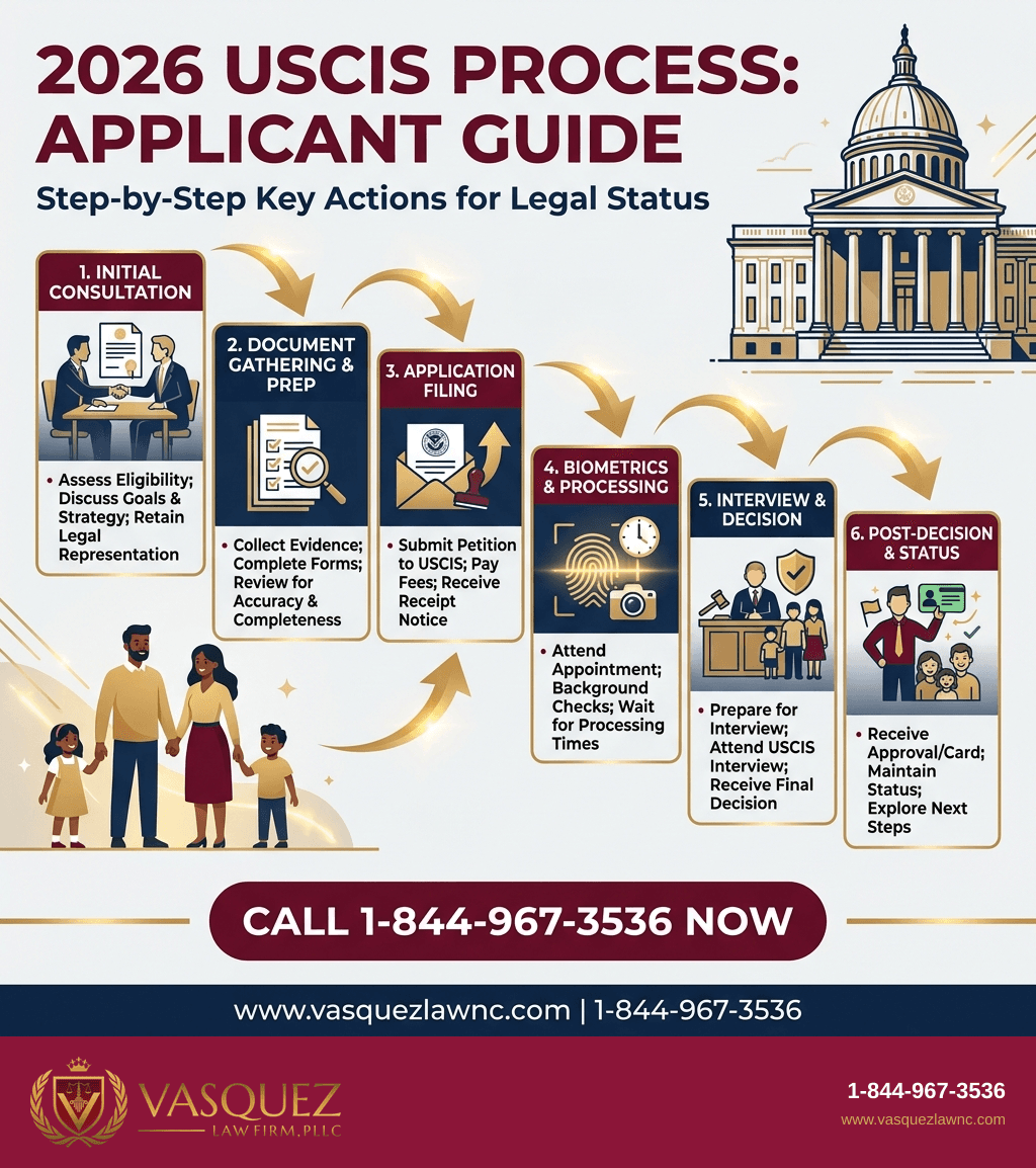 Visual Guide 1 for How USCIS Works for NC and FL Applicants in 2026