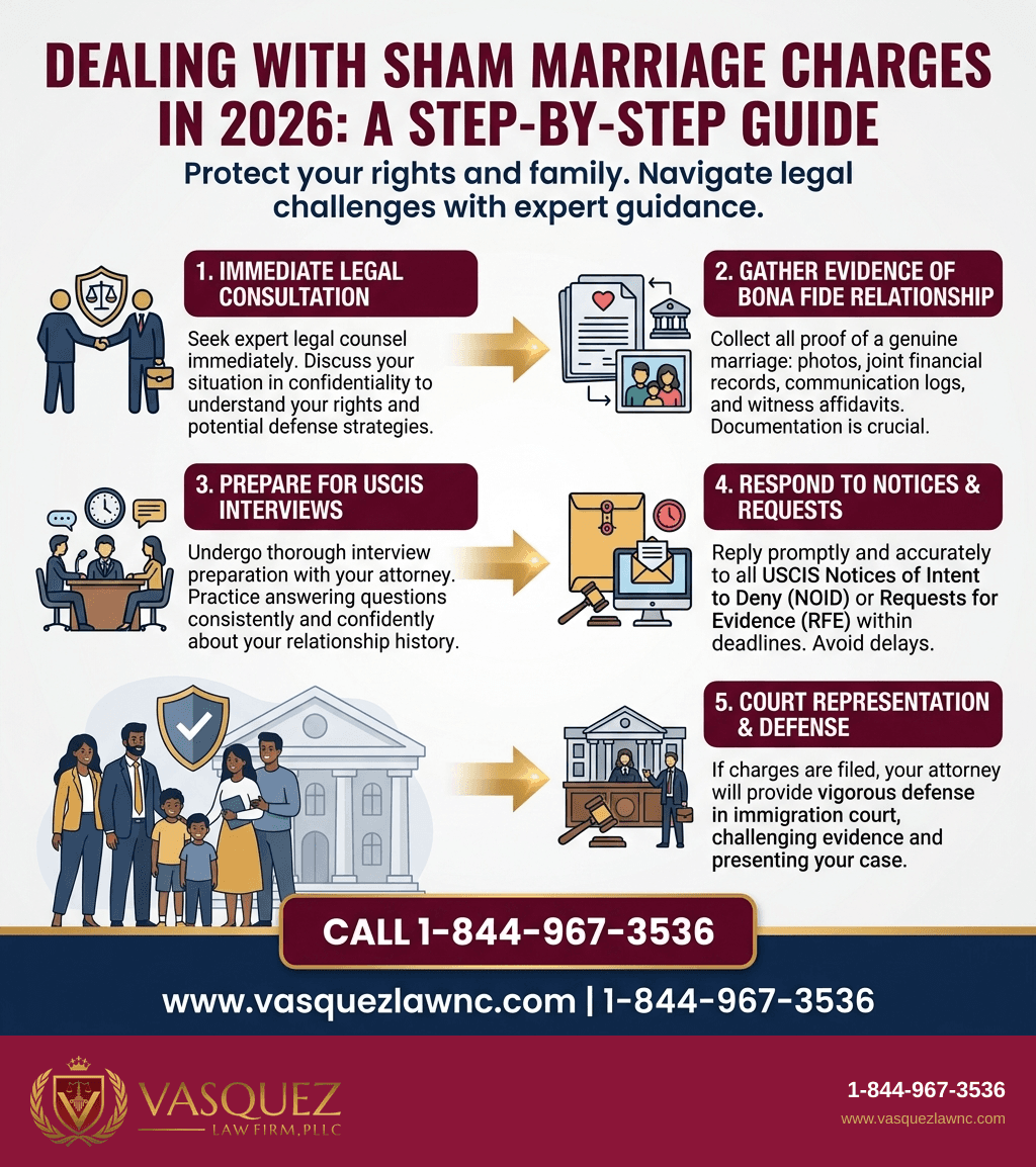 Visual Guide 1 for How a Sham Marriage Scheme Can Affect Your Case in 2026