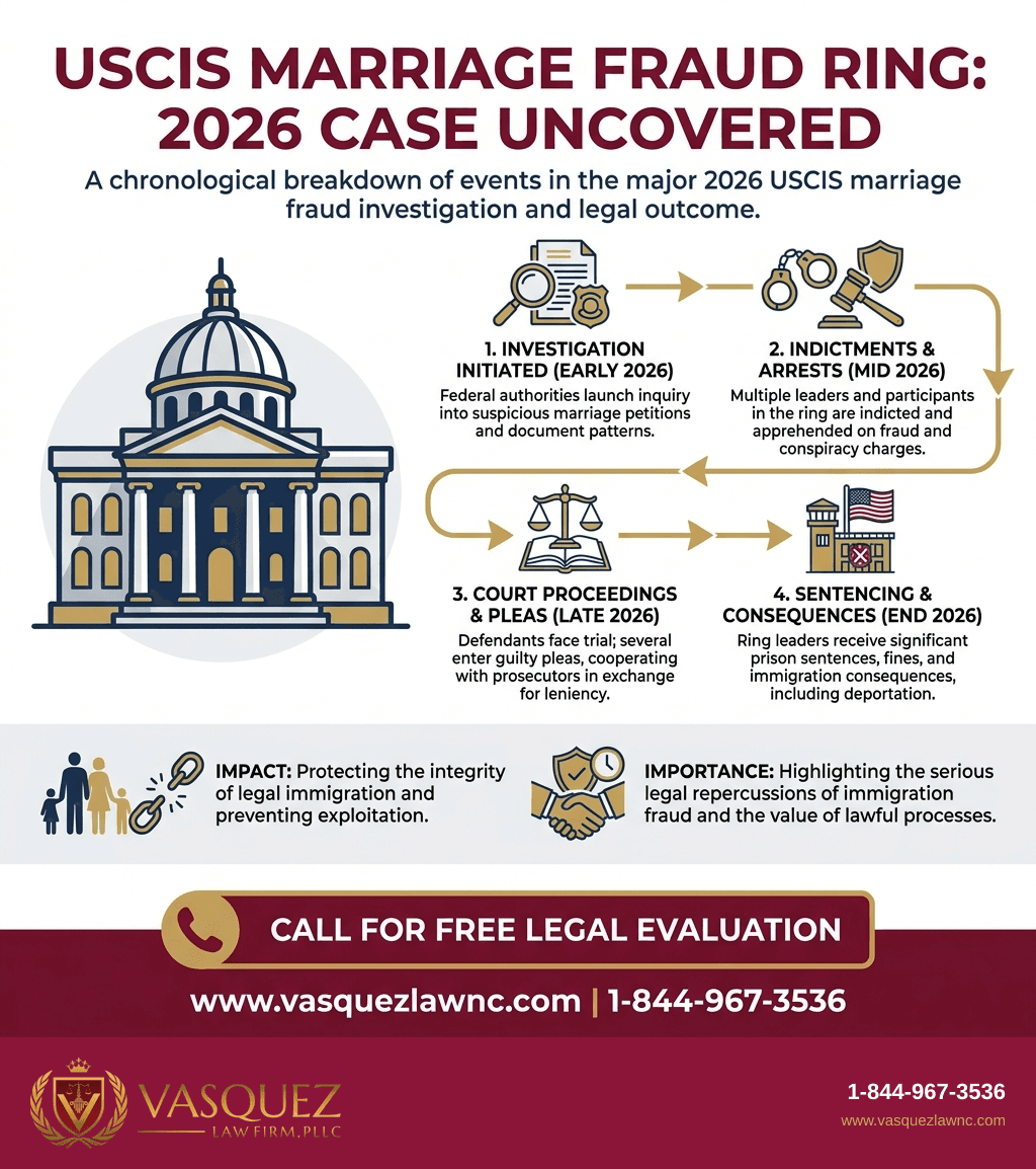 Estadísticas Clave y Datos para ¿Cómo descubrió USCIS una red de fraude matrimonial de una década en 2026?