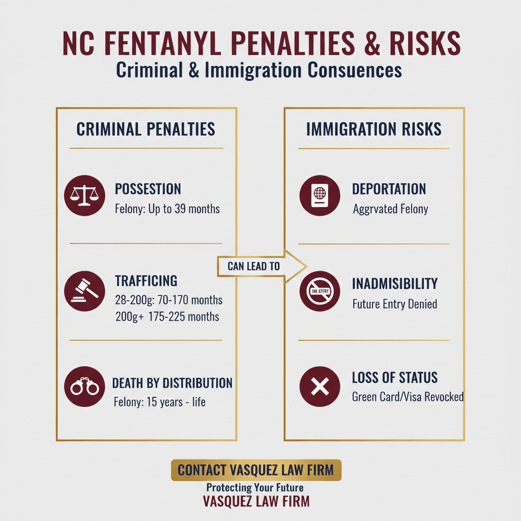 Process Timeline for What You Need to Know About Fentanyl Possession Charges in North Carolina
