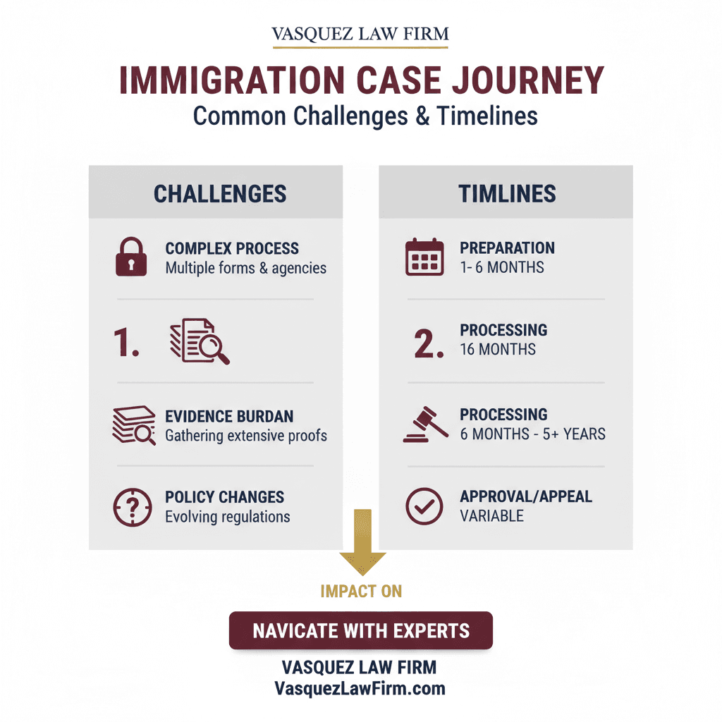 Infografía 2 para Cuándo Contratar un Abogado de Inmigración y Qué Esperar