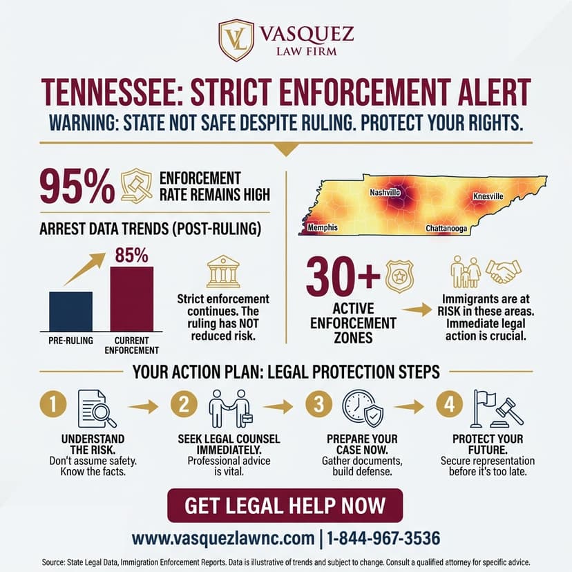Process Timeline for What the Tennessee Sanctuary Law Means for Immigrants in 2026
