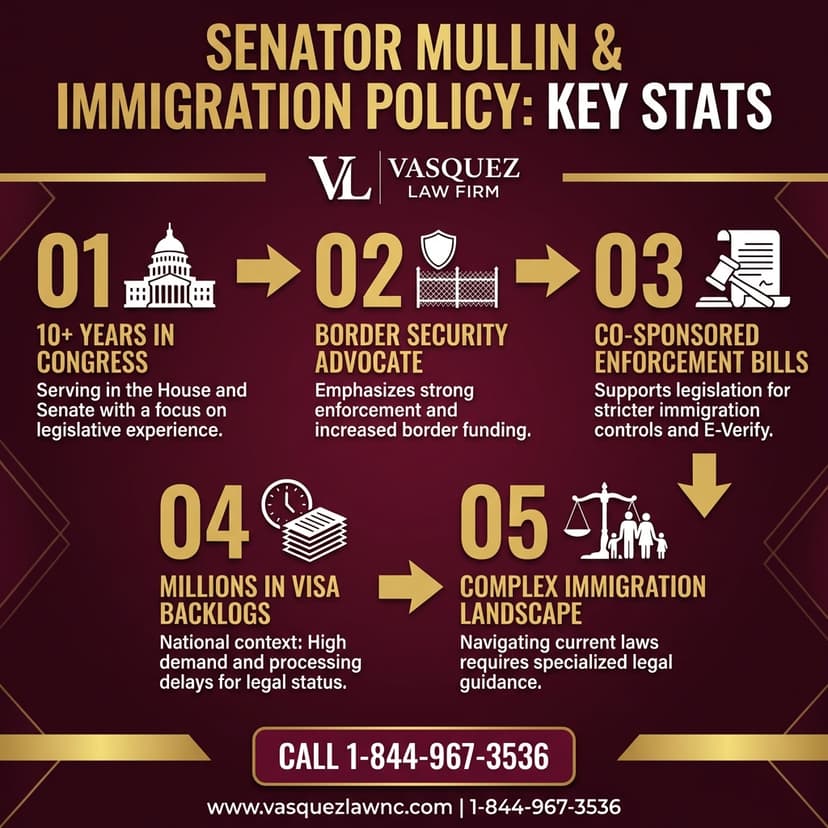 Process Timeline for Who Is Markwayne Mullin and How Does He Affect Immigration in 2026?