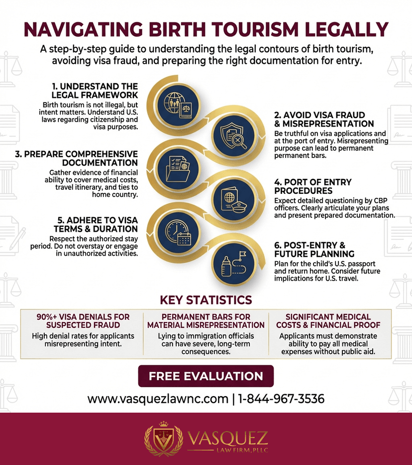Process Timeline for What Is Birth Tourism and How It Works in 2026