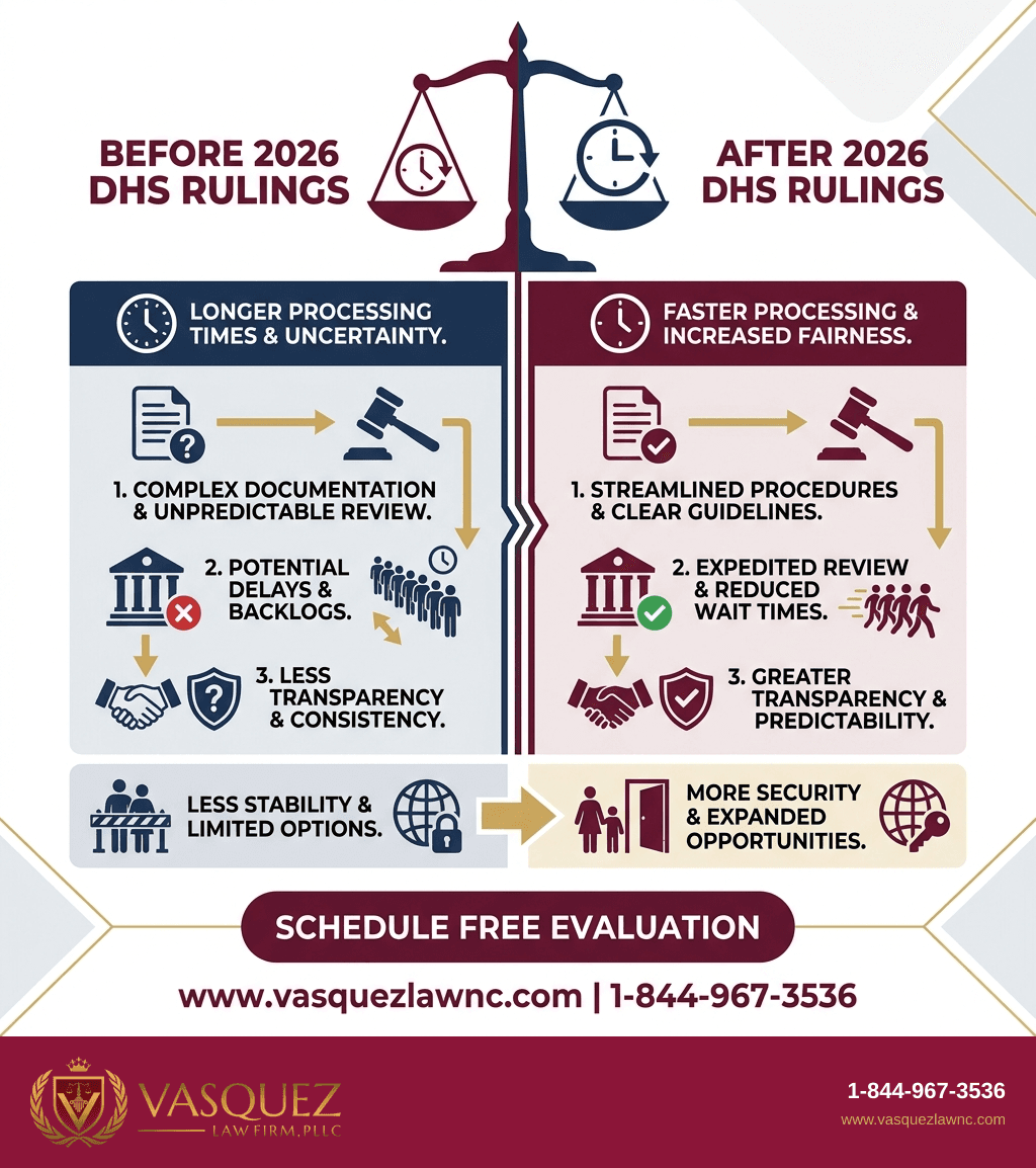Visual Guide 2 for How DHS Impacts Immigration Cases in Raleigh and Orlando in 2026