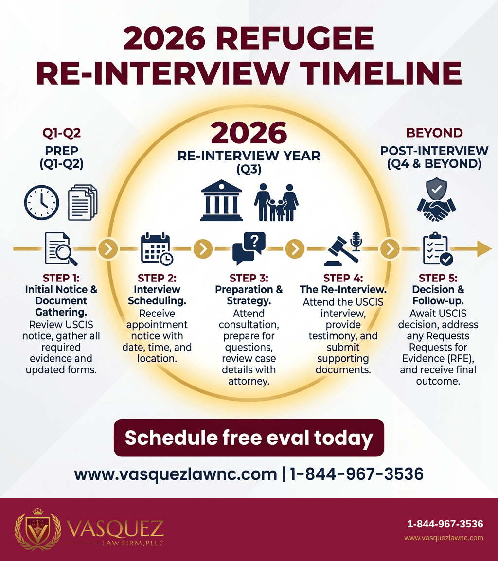 Visual Guide 2 for What Refugee Re-Interviews Mean for You in 2026