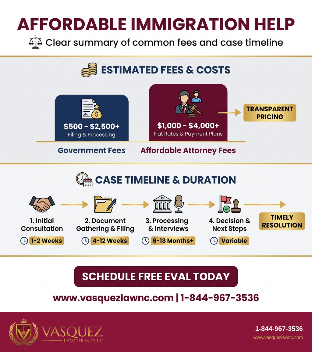 Visual Guide 2 for How Cheap Immigration Lawyer Services Work in Raleigh NC 2026