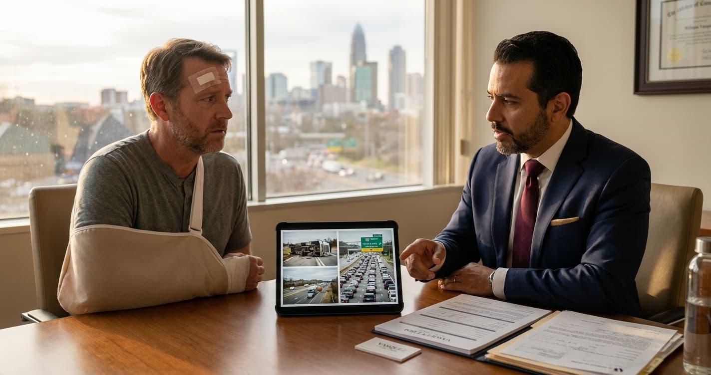 I-85 Semi-Truck Overturns in Charlotte: What You Need to Know