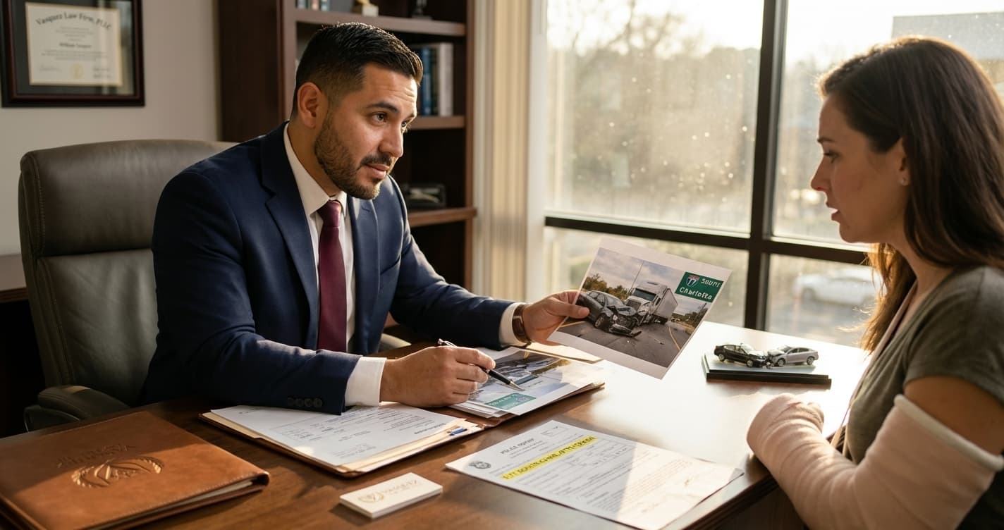 Driver Charged After Multi-Vehicle Crash Shuts Down I-77 in South Charlotte