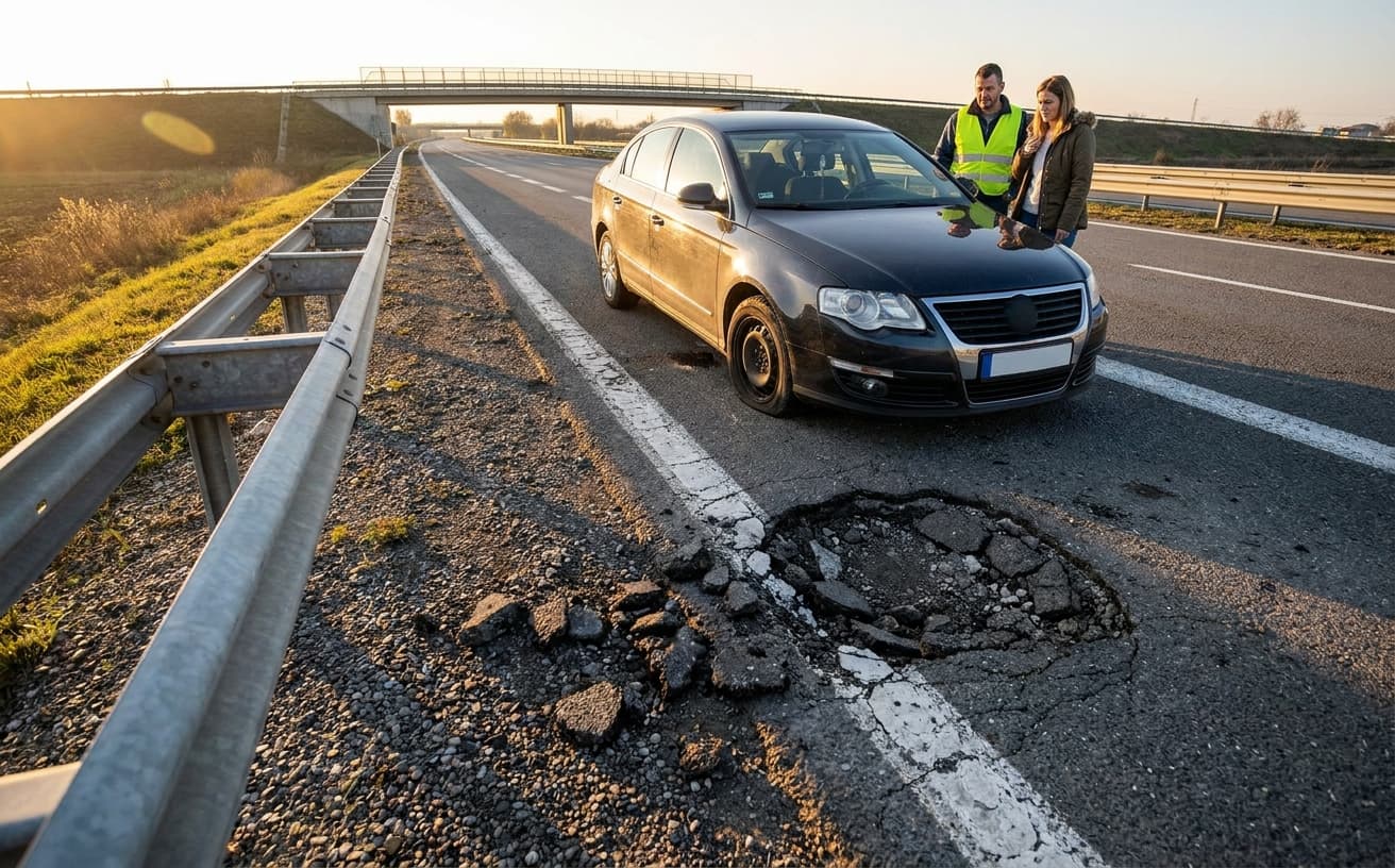 Visual Guide 3 for What Happens When You Hit a Pothole in Smithfield in 2026