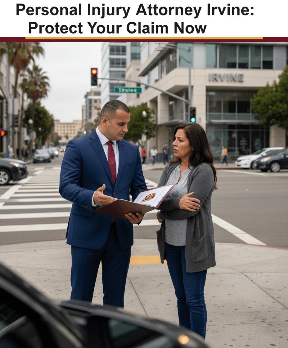 How a Personal Injury Attorney in Irvine Can Protect Your Claim Now