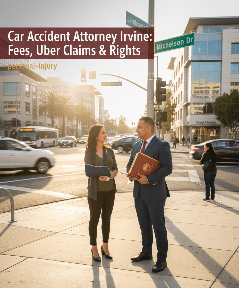 What to Know About Uber Claims and Car Accident Fees in Irvine