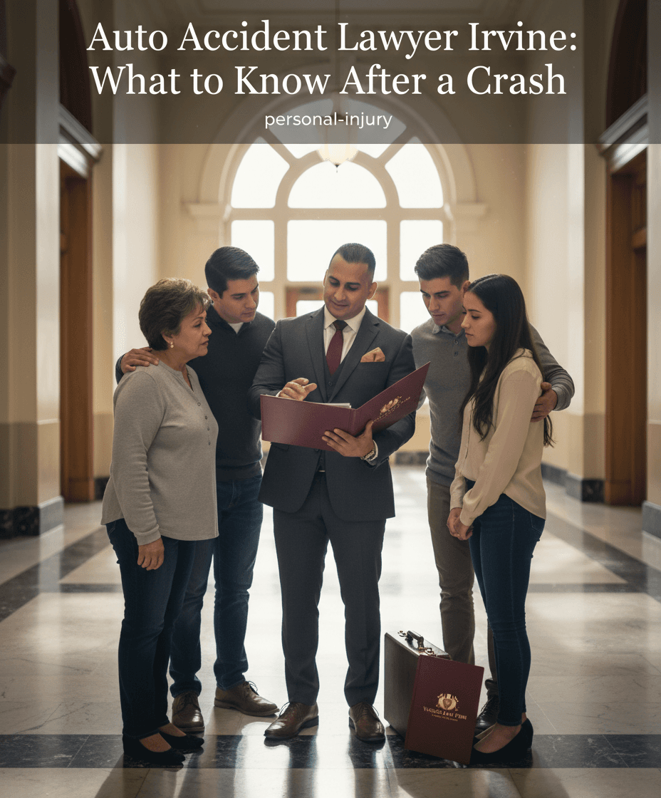 What to Know After an Auto Accident in Irvine in 2026