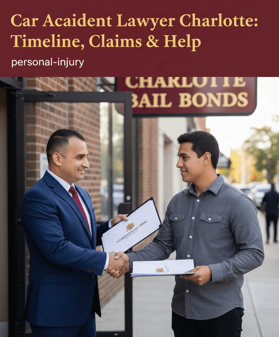 What to Know About Car Accident Claims and Timelines in Charlotte