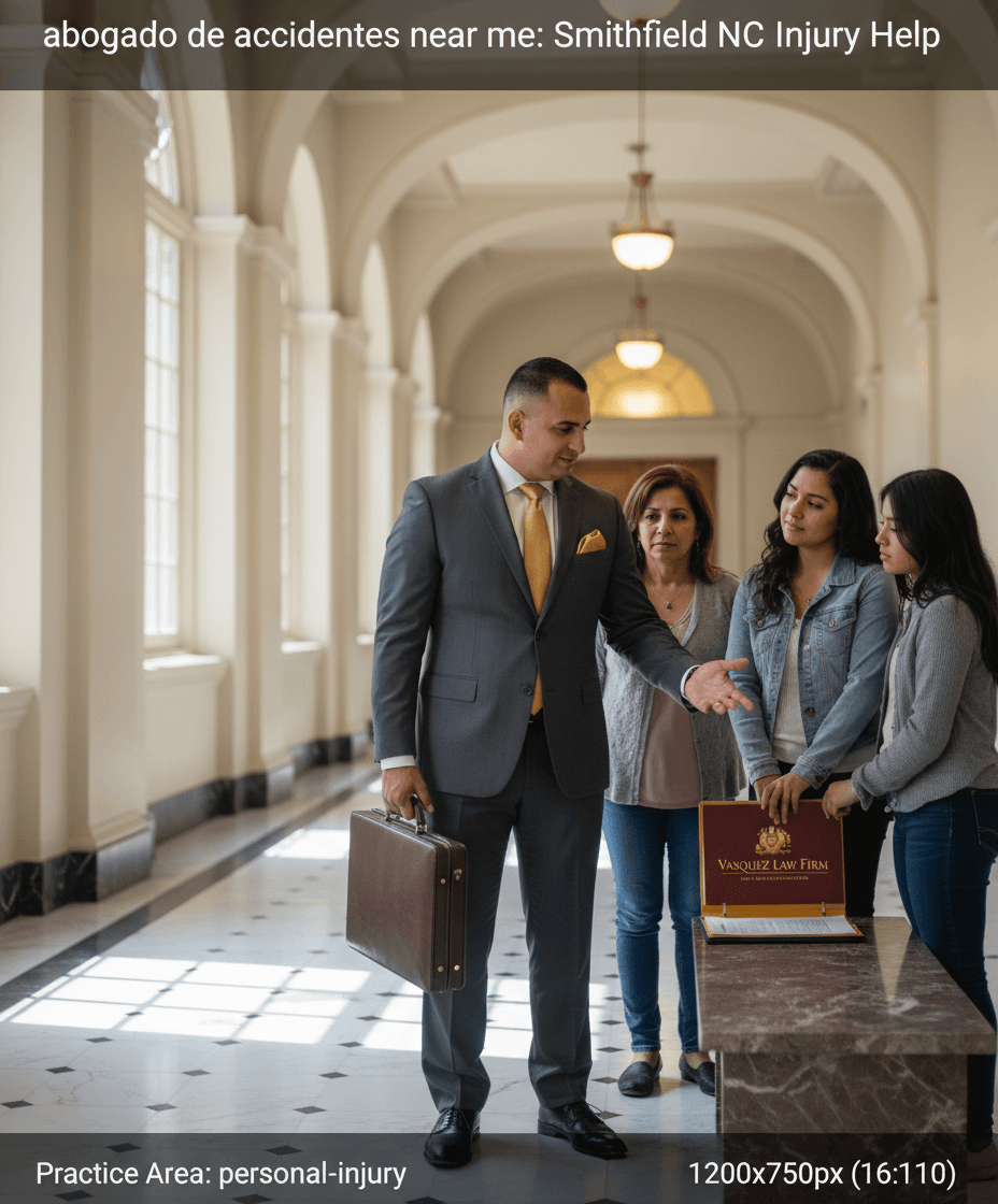 How to Find an Accident Lawyer Near You in Smithfield NC