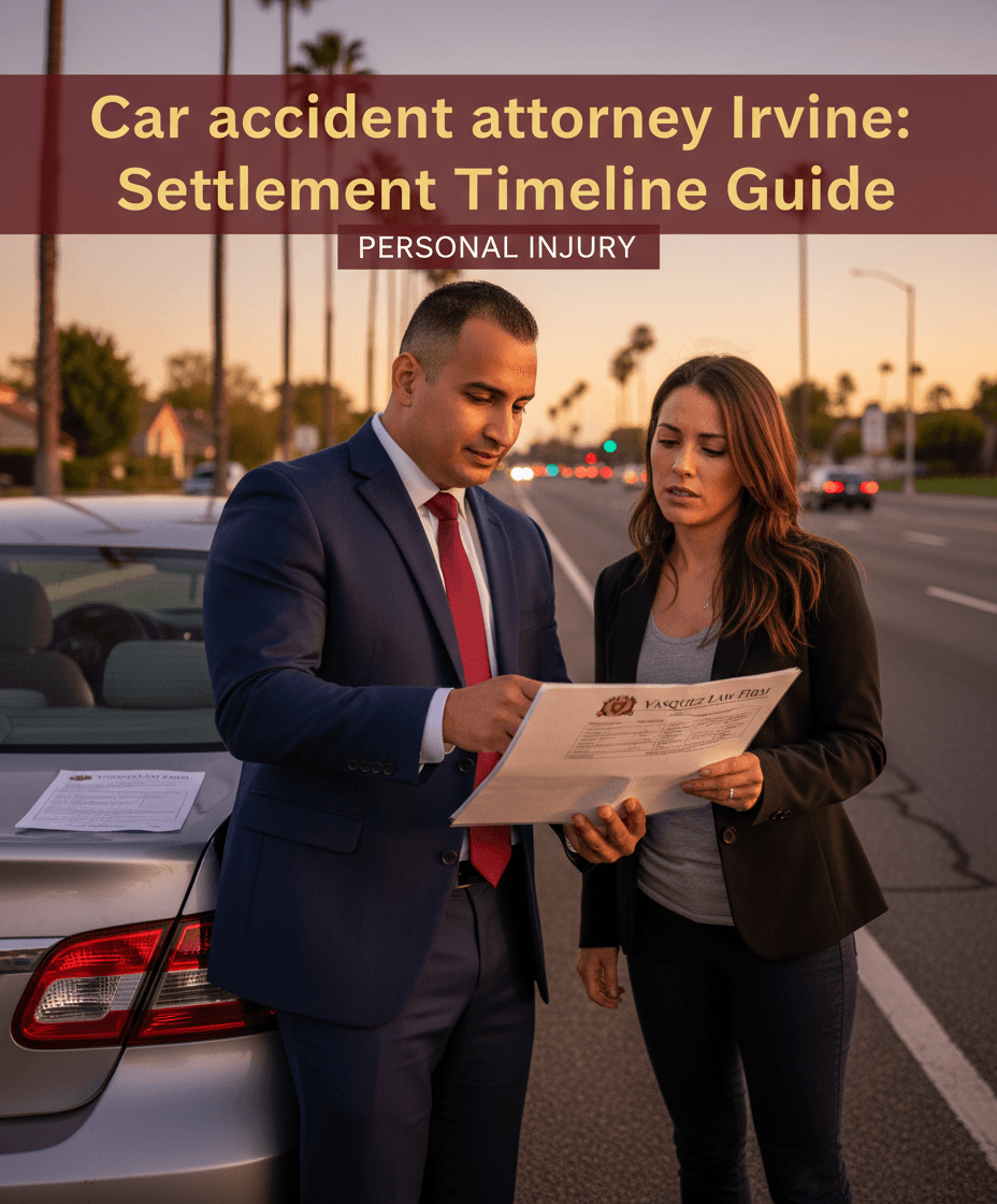 How Long Does a Car Accident Settlement Take in Irvine