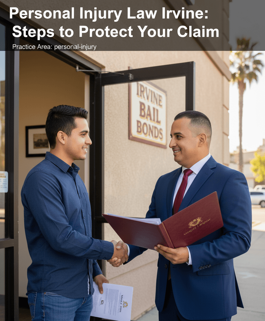 Steps to Protect Your Personal Injury Claim in Irvine in 2026
