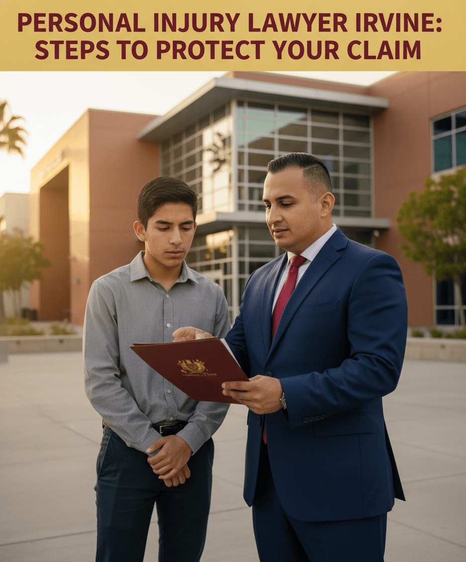 How a Personal Injury Lawyer in Irvine Can Protect Your Claim