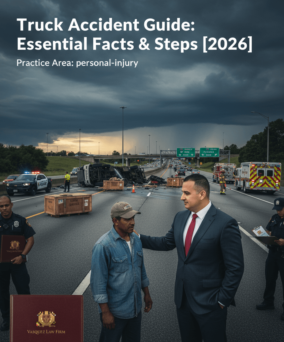 What to Do After a Truck Accident and How to Protect Your Claim in 2026