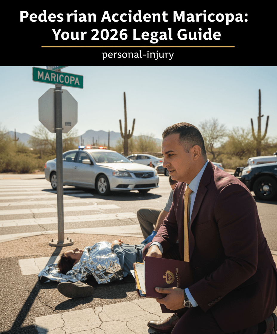What to Do After a Pedestrian Accident in Maricopa in 2026