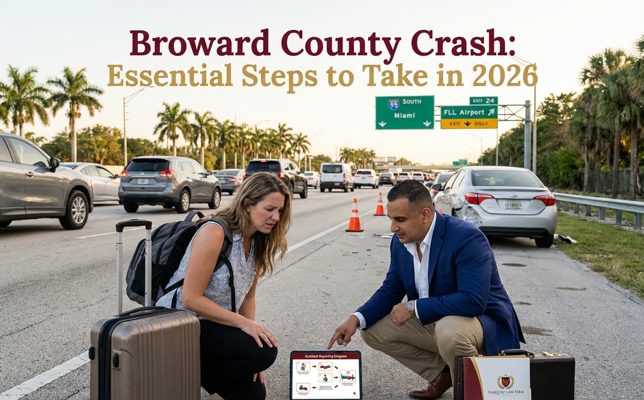 Essential Steps to Take After a Crash in Broward County in 2026