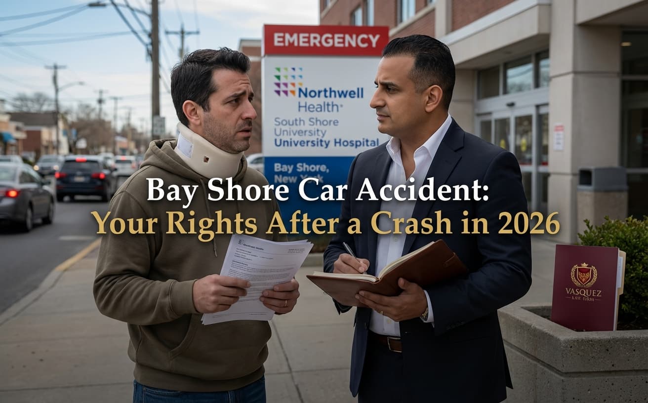 Bay Shore Car Accident: Your Rights After a Crash in 2026