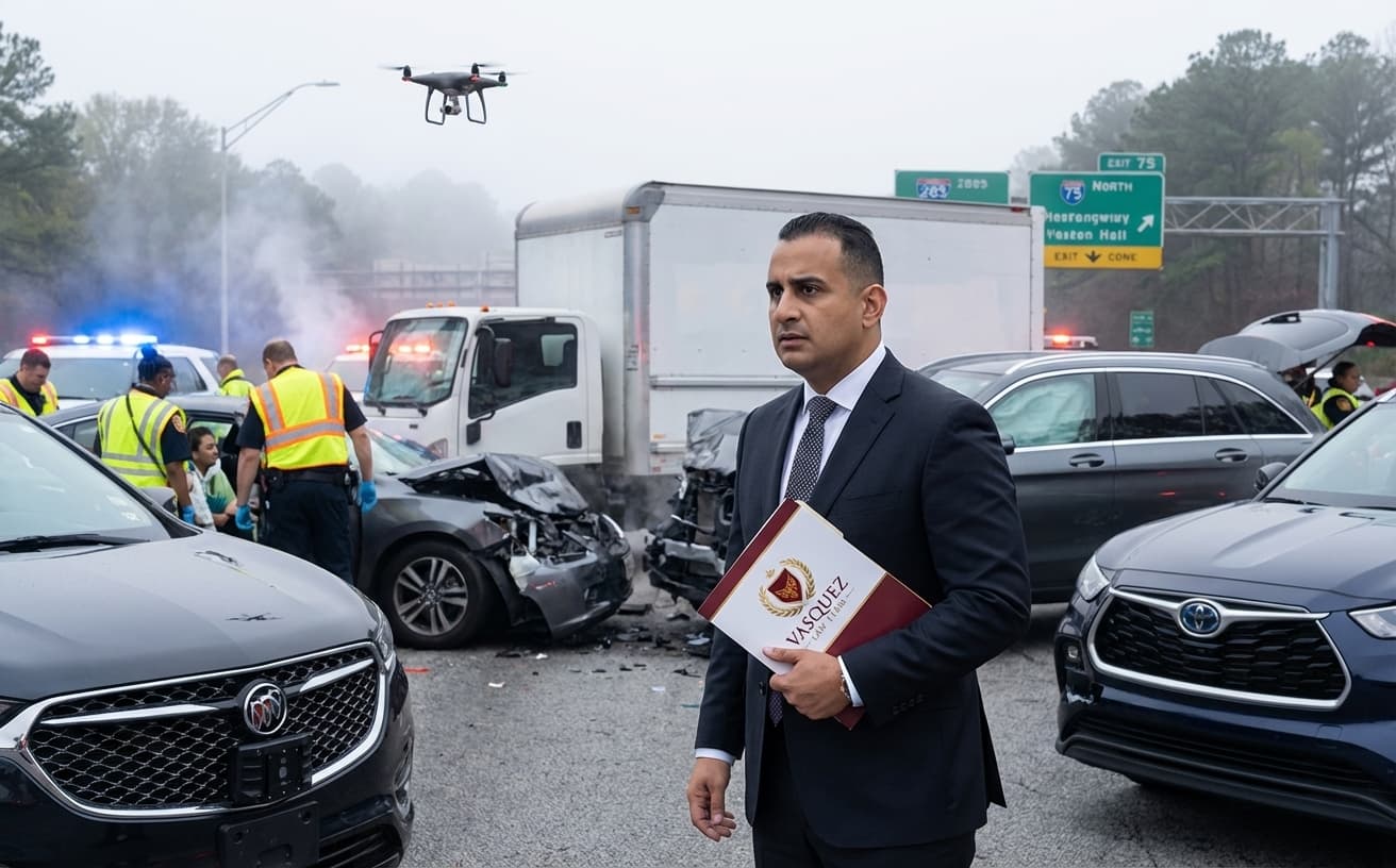 Who Is at Fault in a Chain-Reaction Collision in 2026?