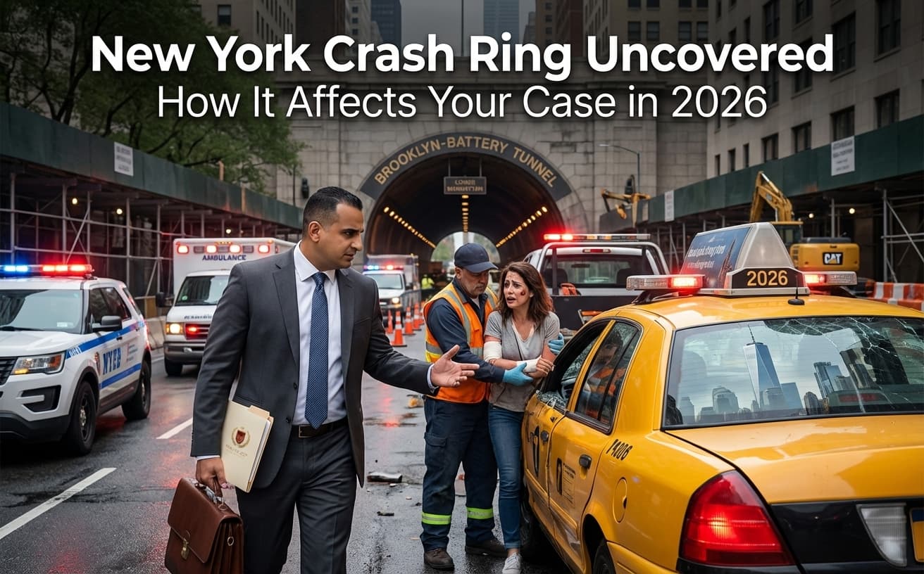 New York Crash Ring Uncovered How It Affects Your Case in 2026