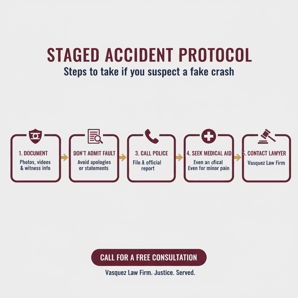 Visual Guide 1 for How to Recognize and Avoid Staged Accidents in 2026