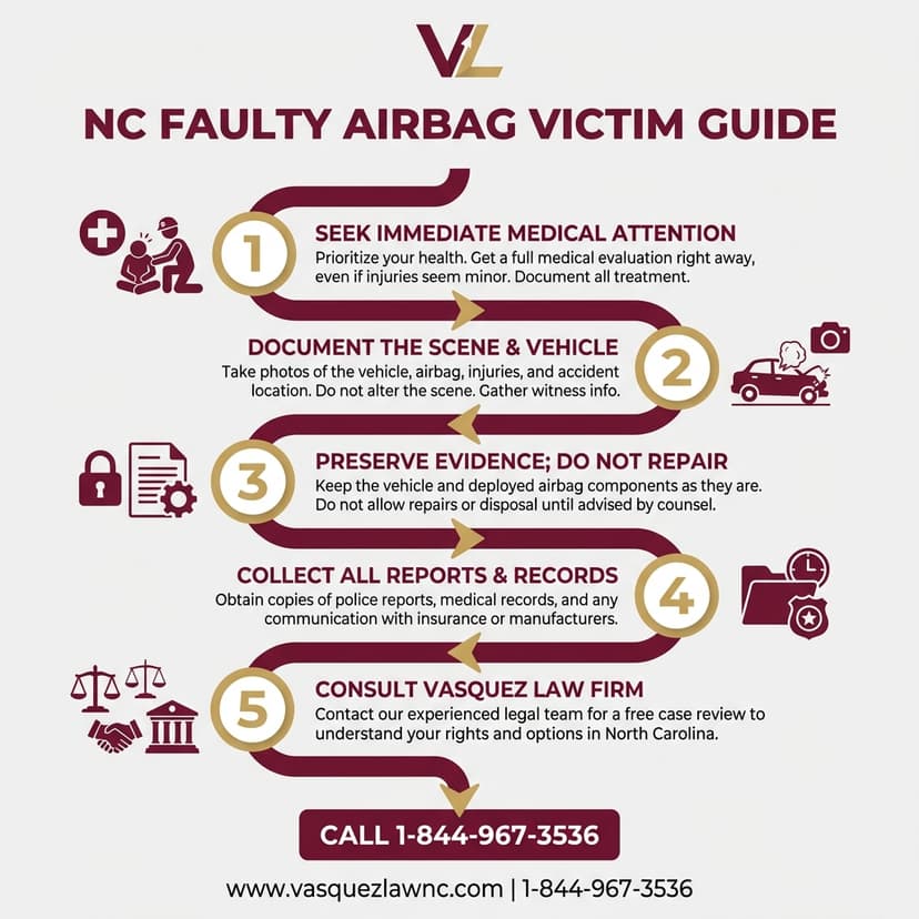 Key Statistics and Data for What to Know About Faulty Airbag Lawsuits in North Carolina in 2026