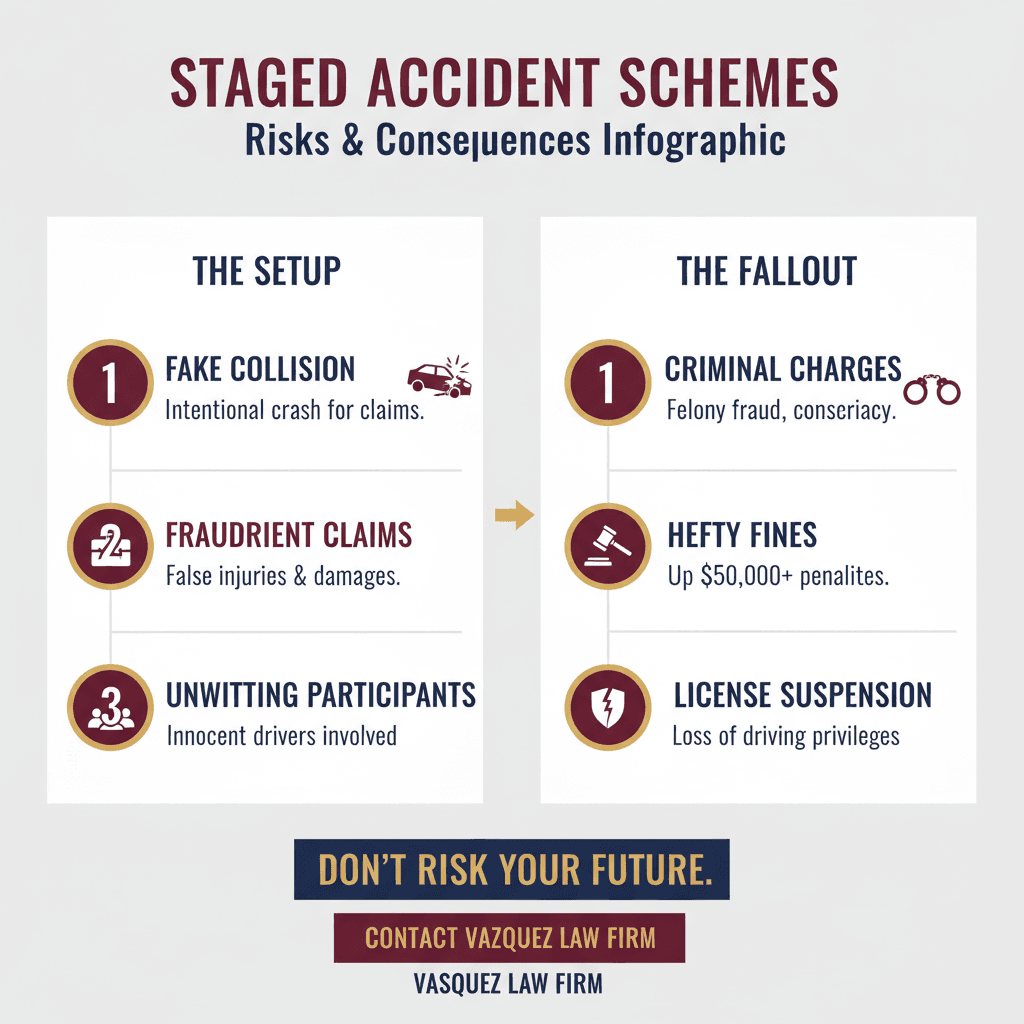 Visual Guide 2 for How to Recognize and Avoid Staged Accidents in 2026