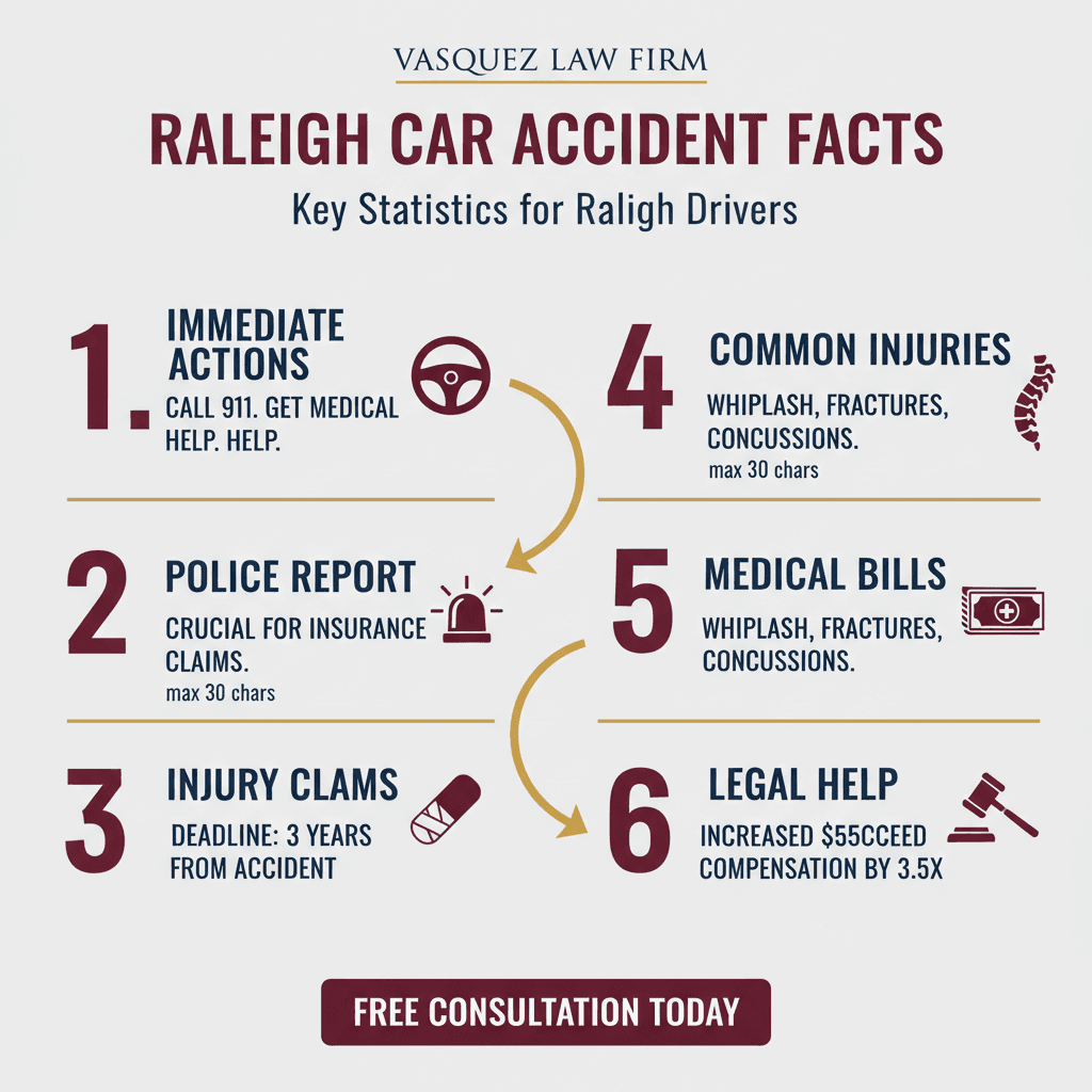Visual Guide 2 for How to Find the Right Car Accident Lawyer in Raleigh in 2026