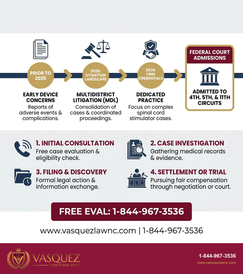 Key Statistics and Data for How a Spinal Cord Stimulator Lawsuit Works in 2026