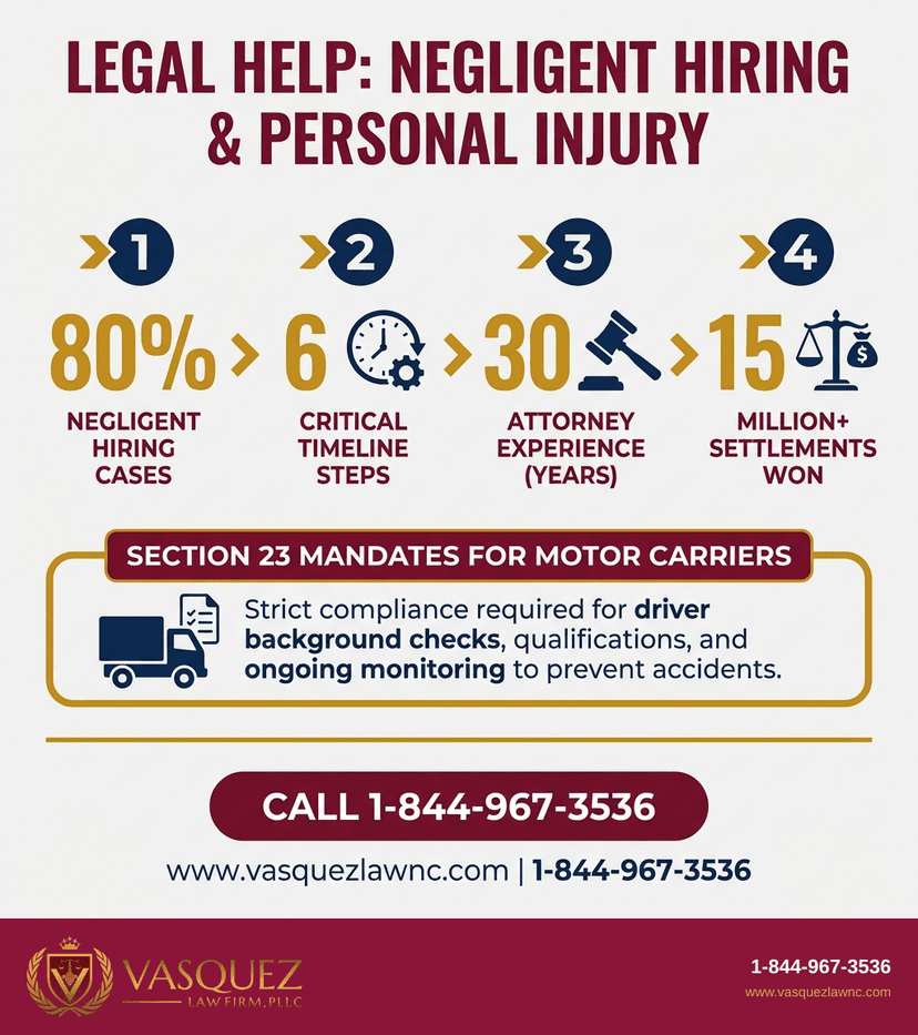 Process Timeline for Negligent Hiring Cases: What They Mean for You in 2026