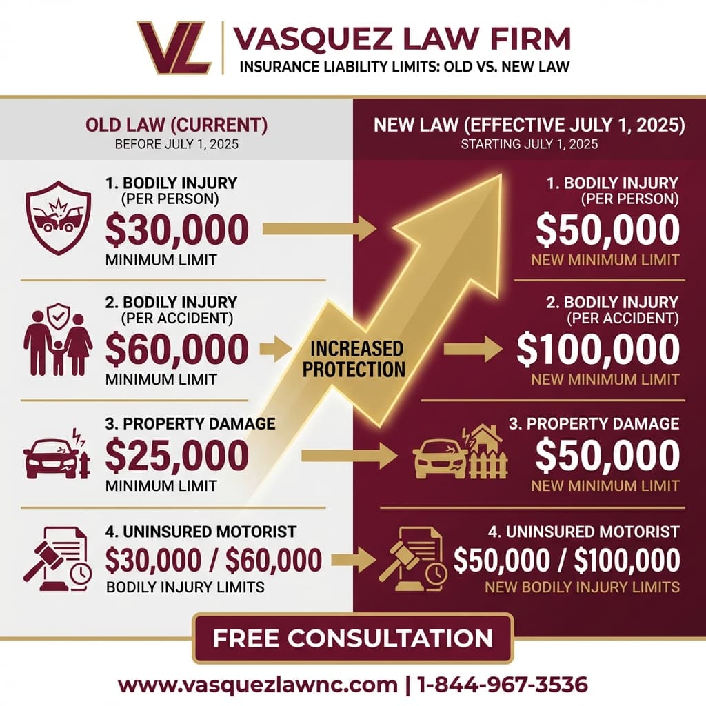 Process Timeline for Personal Injury Representation at Vasquez Law Firm in North Carolina