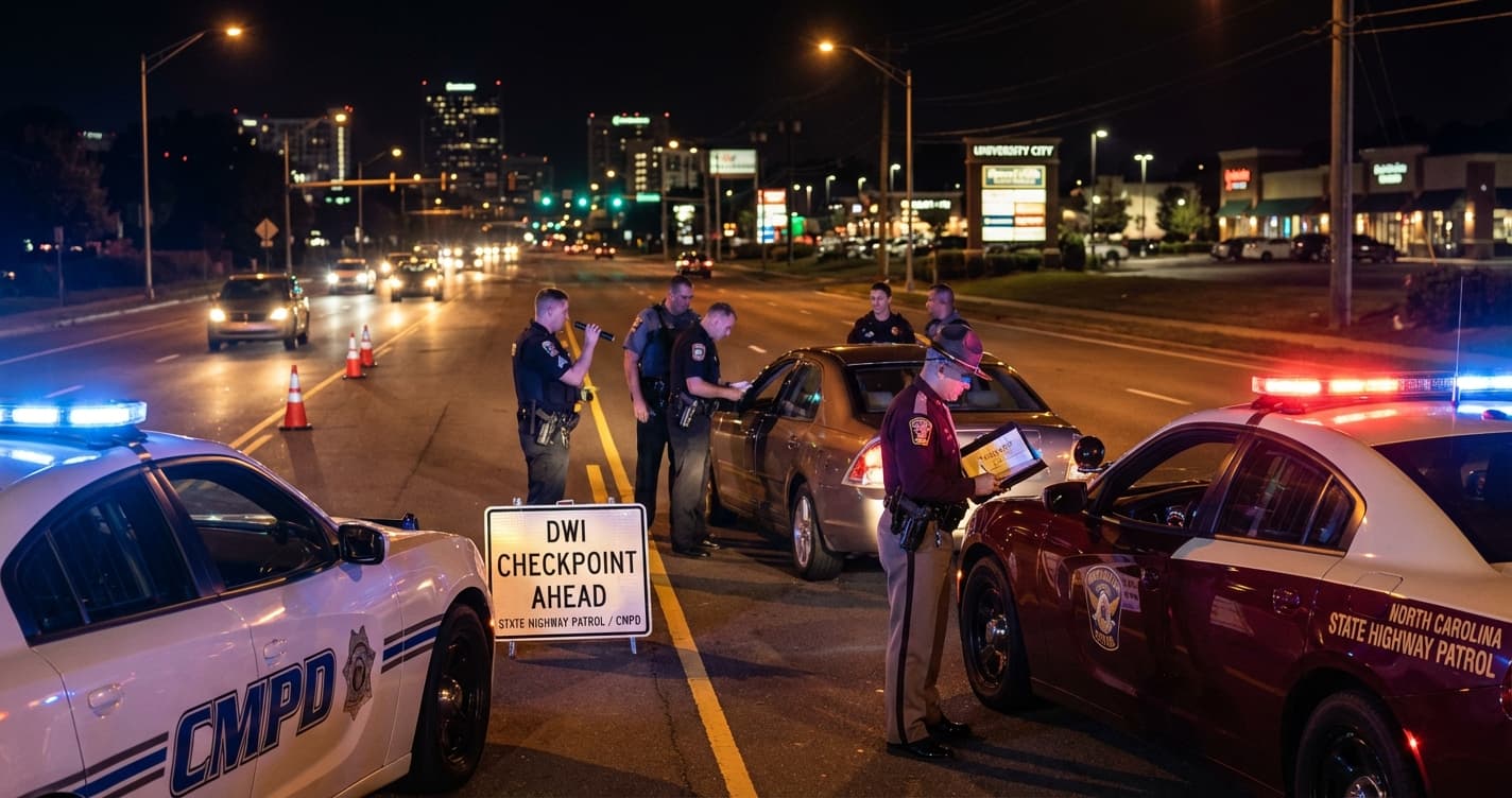 What You Need to Know About DWI Checkpoints in NC and Your Rights in 2026
