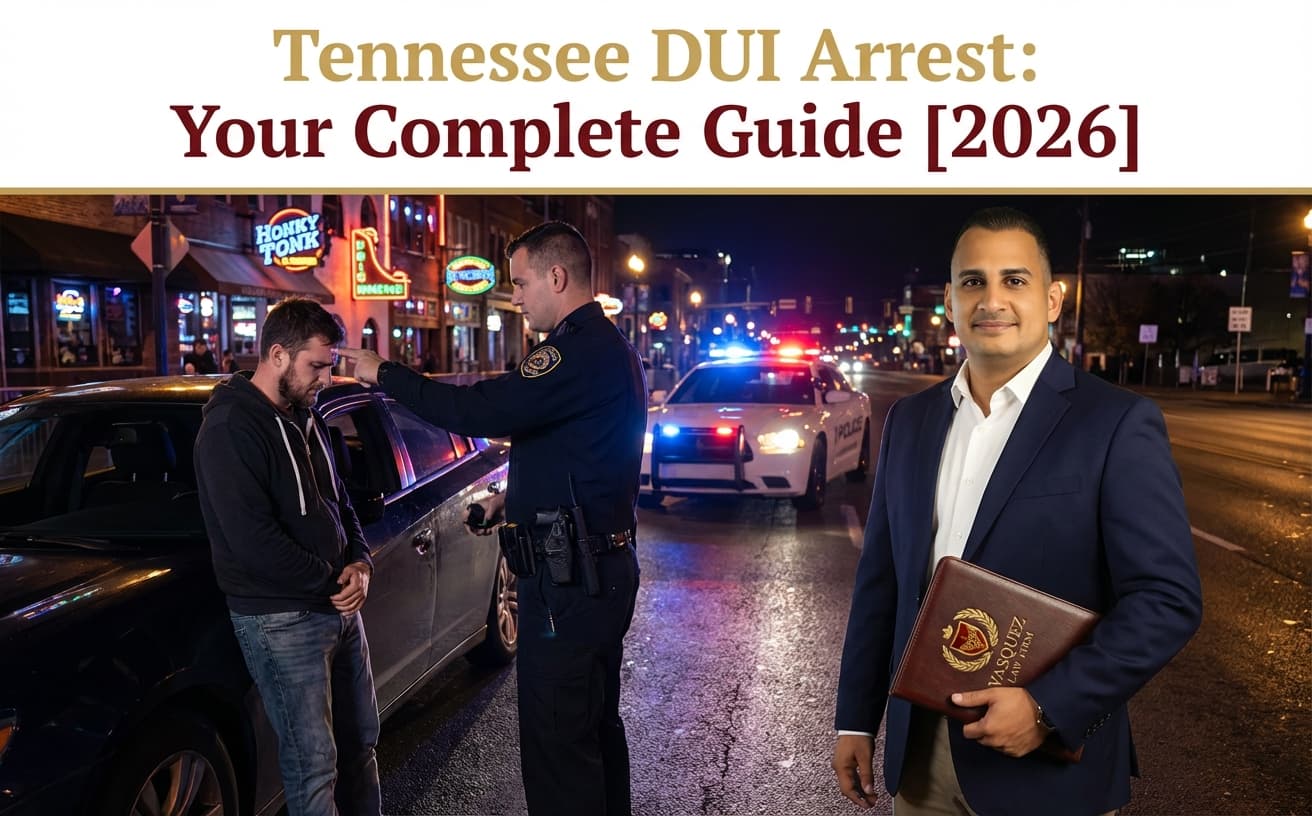 What to Do After a DUI Arrest in Tennessee in 2026