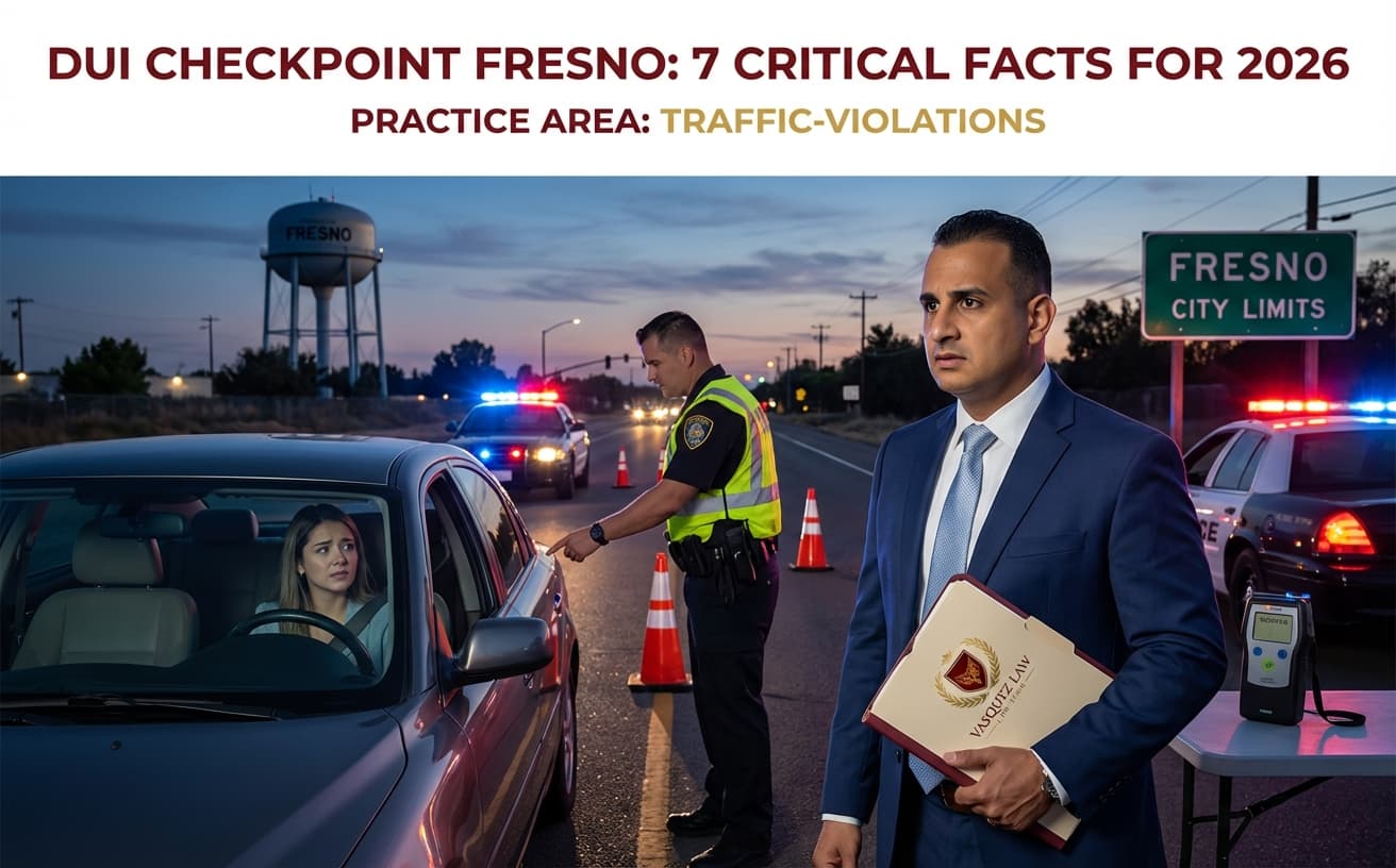 7 Facts You Need to Know About DUI Checkpoints in Fresno in 2026