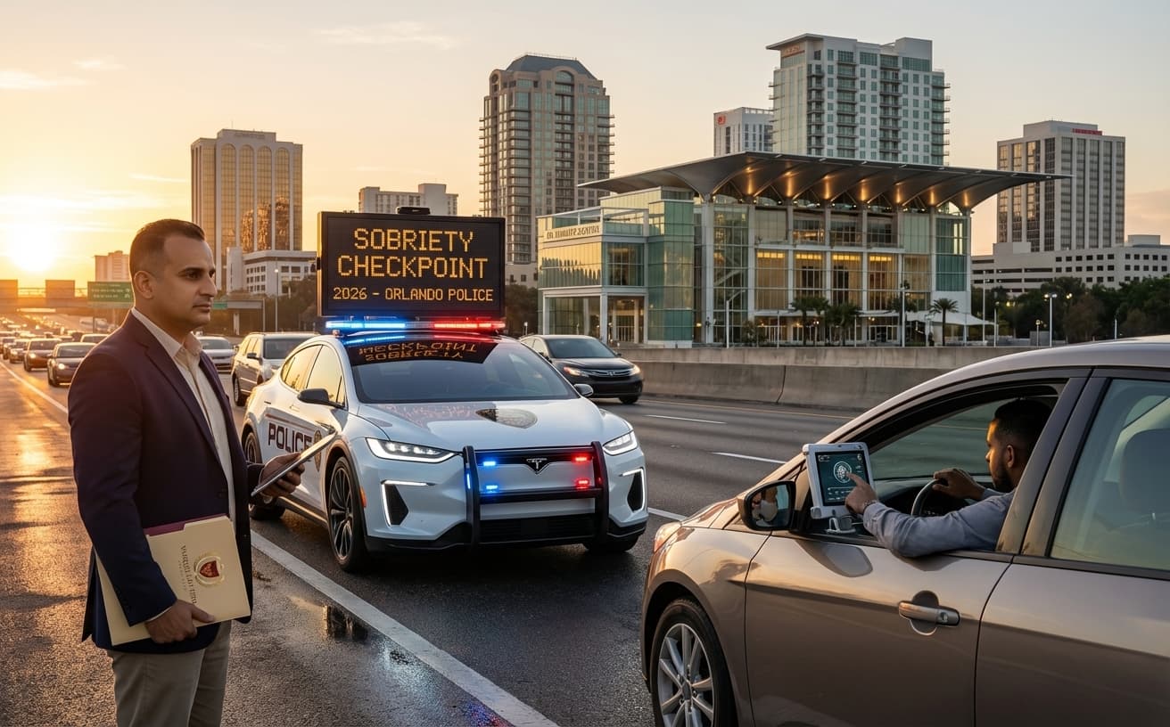What Happens at Sobriety Checkpoints in Orlando in 2026