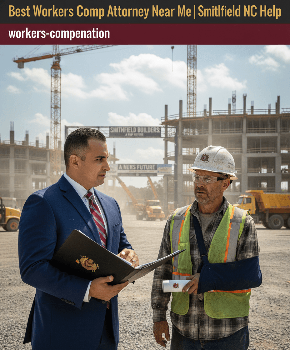 Best Workers Comp Attorney Near Me | Smithfield NC Help