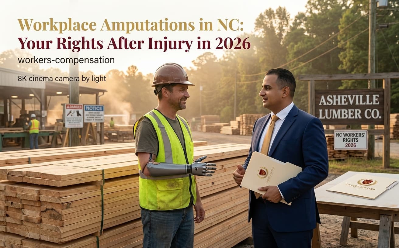 Your Rights After a Workplace Amputation Injury in North Carolina