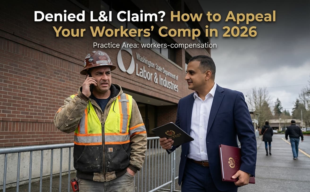 Denied L&I Claim? How to Appeal Your Workers' Comp in 2026