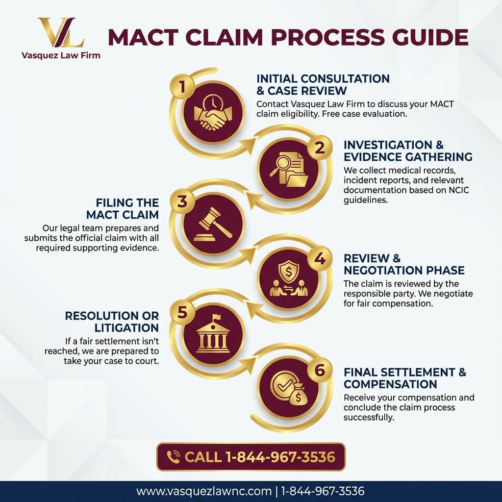 Visual Guide 1 for How MACT Claims Work in Raleigh Workers Compensation 2026