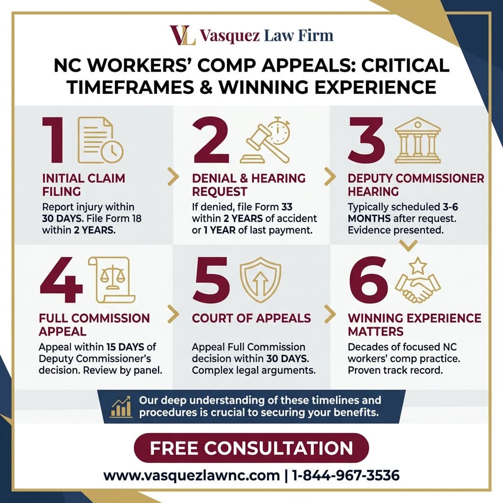 Visual Guide 2 for What Happens When Workers' Comp Claims Are Denied in NC?