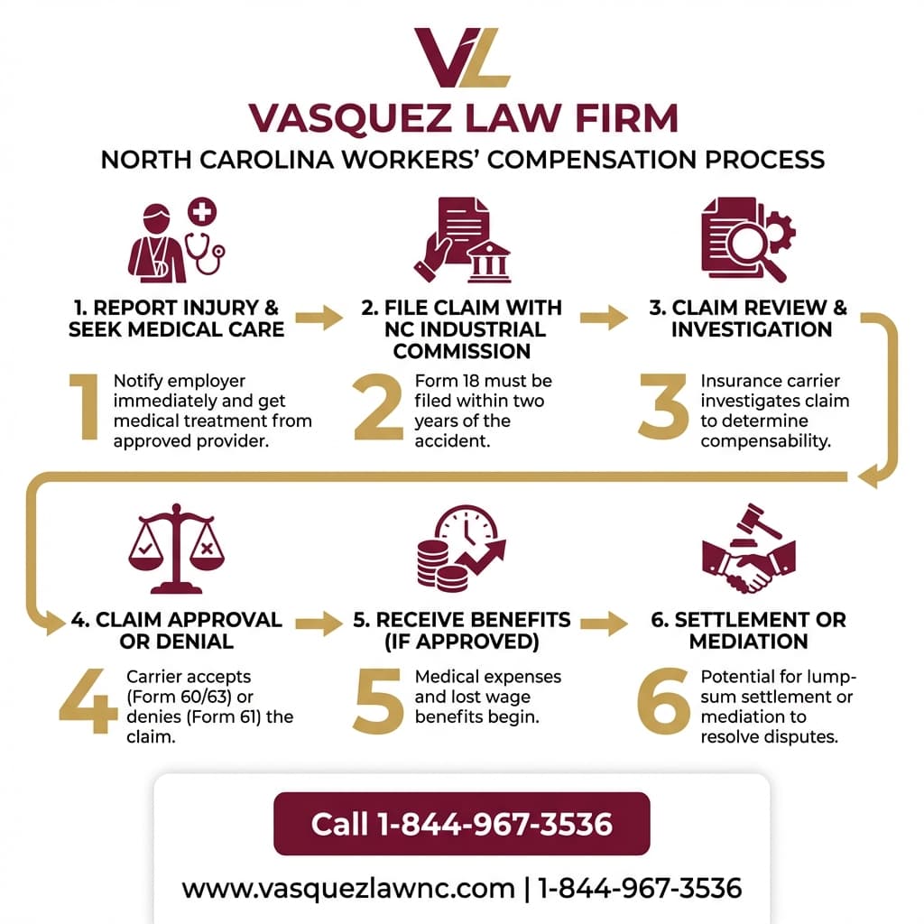 Visual Guide 2 for How MACT Claims Work in Raleigh Workers Compensation 2026