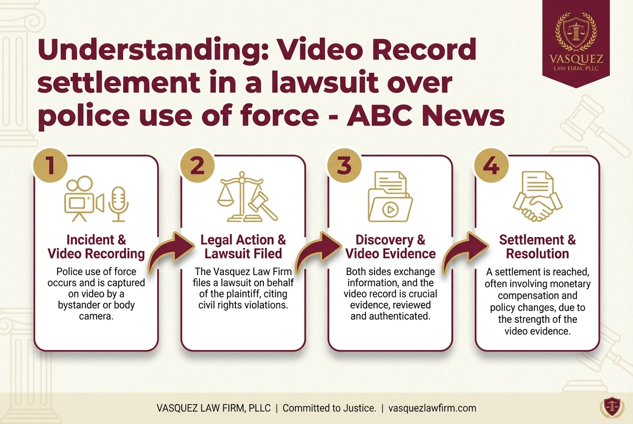 Process Timeline for Video Record Settlement in Police Use of Force Lawsuit: What It Means for You