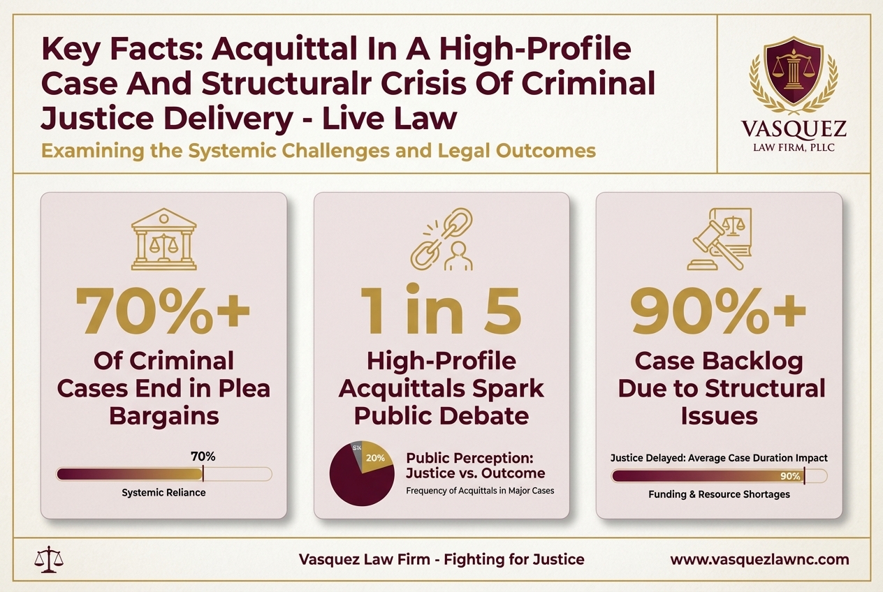 Key Statistics and Data for Acquittal in High-Profile Case: Implications for Criminal Justice in NC