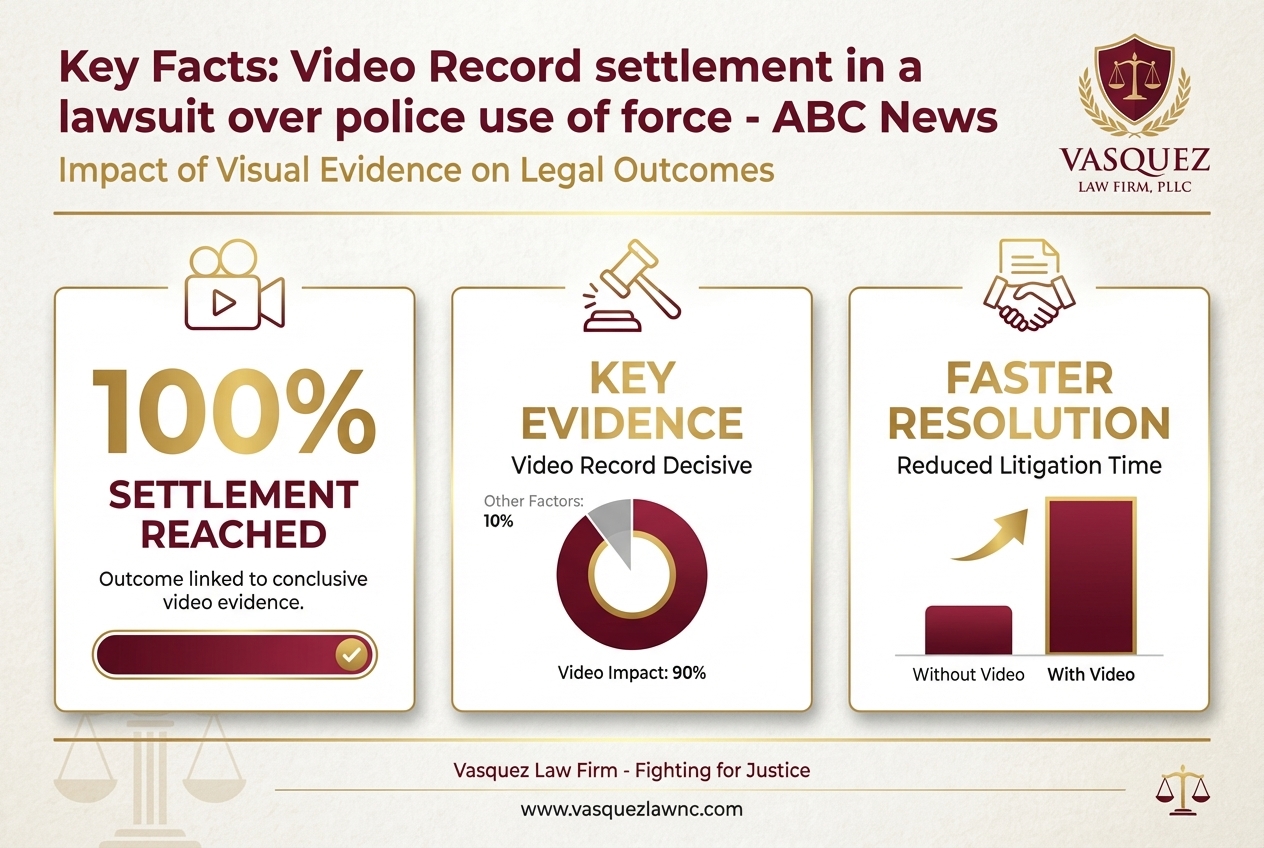 Key Statistics and Data for Video Record Settlement in Police Use of Force Lawsuit: What It Means for You