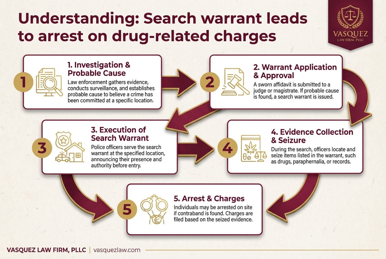 Process Timeline for Understanding Drug-Related Charges in NC: Your Rights & Defense