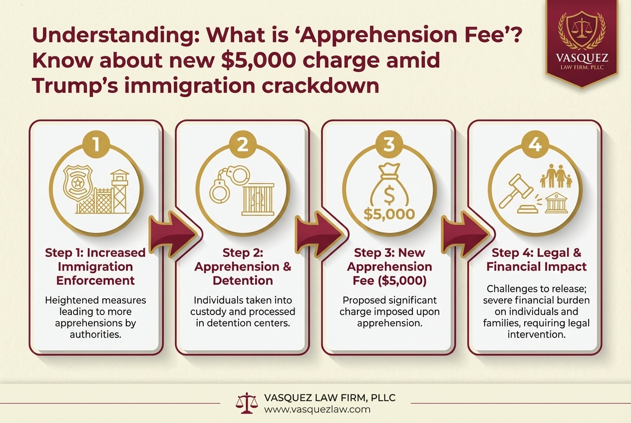 Process Timeline for What is the $5,000 Apprehension Fee? Immigration Insights for NC